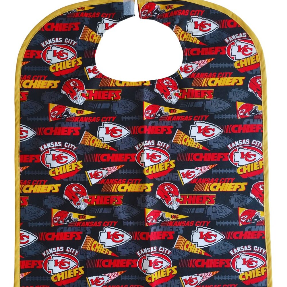 Adult Protector clothing Bibs big kids bib Reusable Washable Disability Aid Tool - Picture 2 of 14